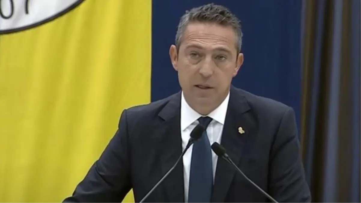 Fenerbahçe Başkanı Ali Koç: 250 bin ağaç dikme sözü veriyorum