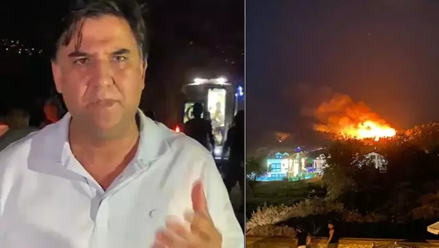 Fethiye Belediye Başkanı'ndan orman yangınları için kafa karıştıran iddia: 4 kişi molotof attı Fethiye Belediye Başkanı'ndan orman yangınları için kafa karıştıran iddia: 4 kişi molotof attı