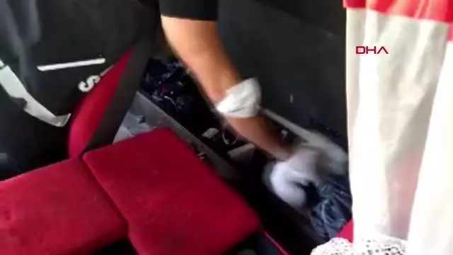 KAMYONDAKİ UYUŞTURUCU HAPLARI NARKOTİK KÖPEĞİ 'HARLEY' BULDU