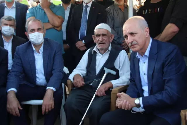 Son dakika haberleri: Adalet Bakanı Gül ve Kurtulmuş'tan katledilen ailenin yakınlarına taziye ziyareti