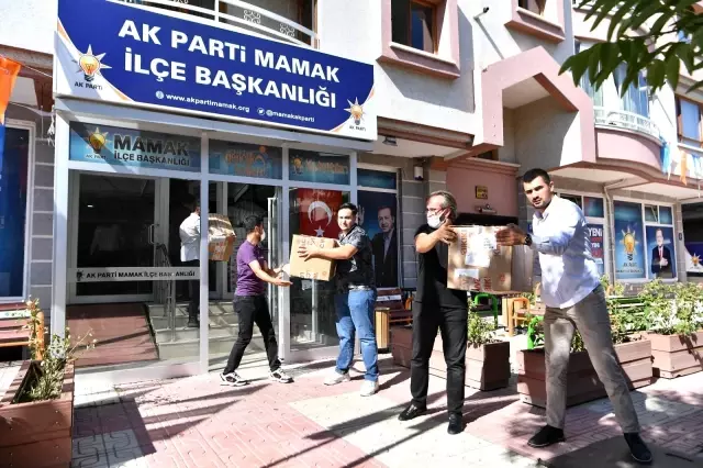 Mamak'tan Marmaris'e yardım tırı