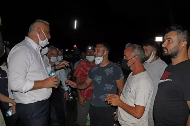 Son dakika haber | Marmaris'te incelemede bulunan Bakan Ersoy: Bu akşam itibarıyla rüzgar lehimize