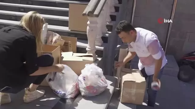 Nevşehir'den Manavgat'a bir tır yardım gönderildi