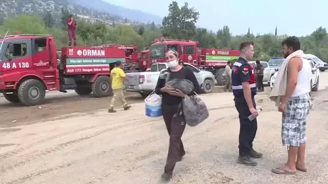 Son dakika haberleri! Orman işçilerinin şehit olduğu Gebece Mahallesi havadan görüntülendi