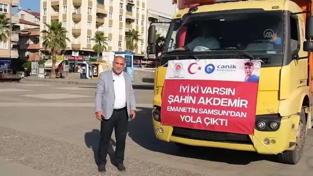 Orman yangını ile mücadele eden Marmaris'e içme suyu desteği