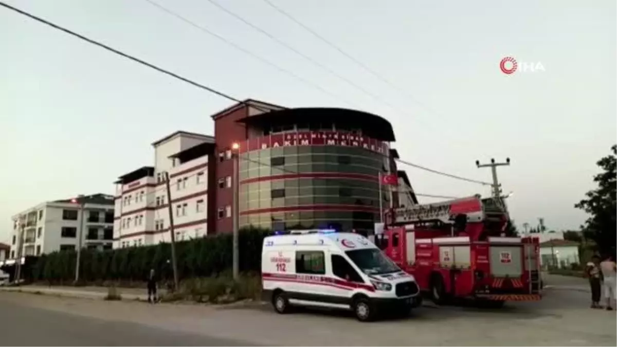 Son dakika gündem: Rehabilitasyon merkezinde yangın paniği: Hastalar tahliye edildi