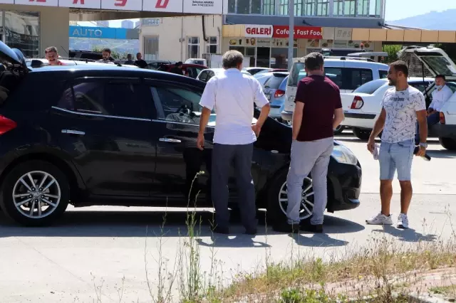 Samsun'da ikinci el oto pazarında bayram sonrası hareketliliği