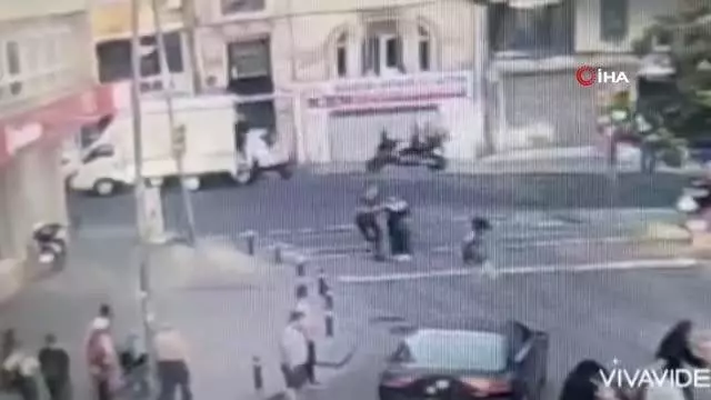 Son dakika haber | Şişli'de kadın yankesicinin yakalanma anı kamerada