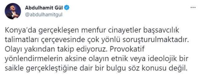 Son Dakika: İçişleri Bakanı Soylu'dan Konya'da 7 kişinin öldürülmesiyle ilgili ilk açıklama: Kürt-Türk meselesiyle alakası yok