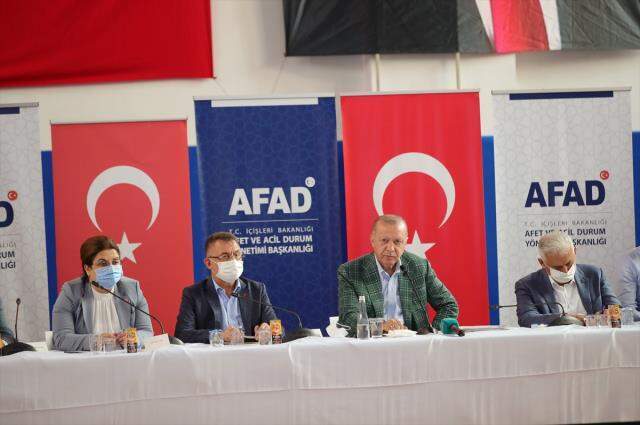 Son Dakika! Yanan alanların akıbeti ne olacak? İşte bölgeyi inceleyen Cumhurbaşkanı Erdoğan'ın ilk sözleri