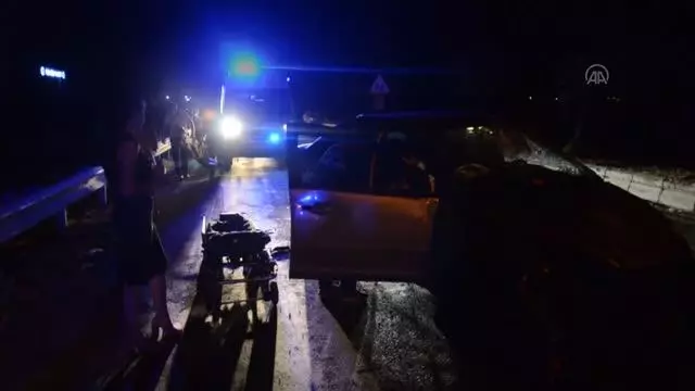 Trafik kazası: 1 yaralı