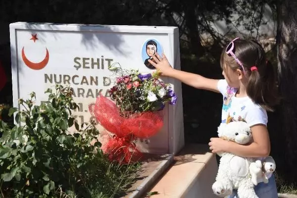 TÜRKİYE'NİN ŞEHİT BEBEĞİ BEDİRHAN VE ANNESİ, MEZARI BAŞINDA ANILDI