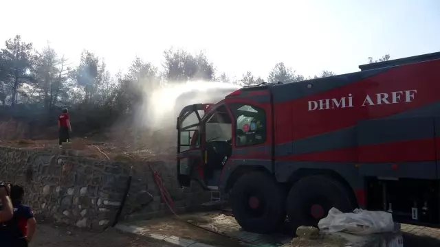 Uşak'ta çıkan orman yangını kontrol altına alındı