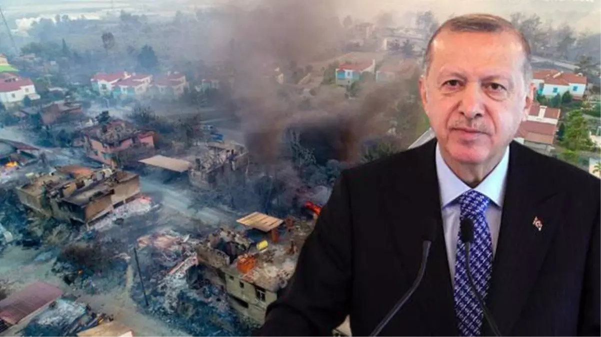 Cumhurbaşkanı Erdoğan, yangın felaketiyle sarsılan Türkiye'ye uçak gönderen 4 ülkenin ismini saydı