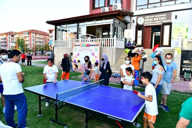 Yeşilyurt çocuk şenliği, renkli anlara sahne oldu