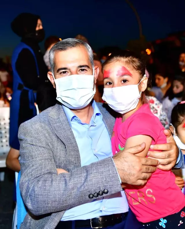 Yeşilyurt çocuk şenliği, renkli anlara sahne oldu