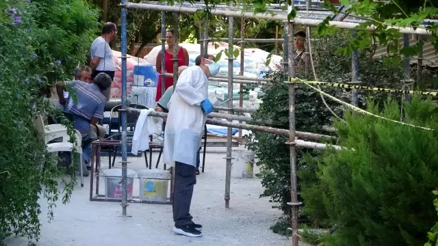 12 metre yükseklikteki iskeleden düşen işçi hayatını kaybetti