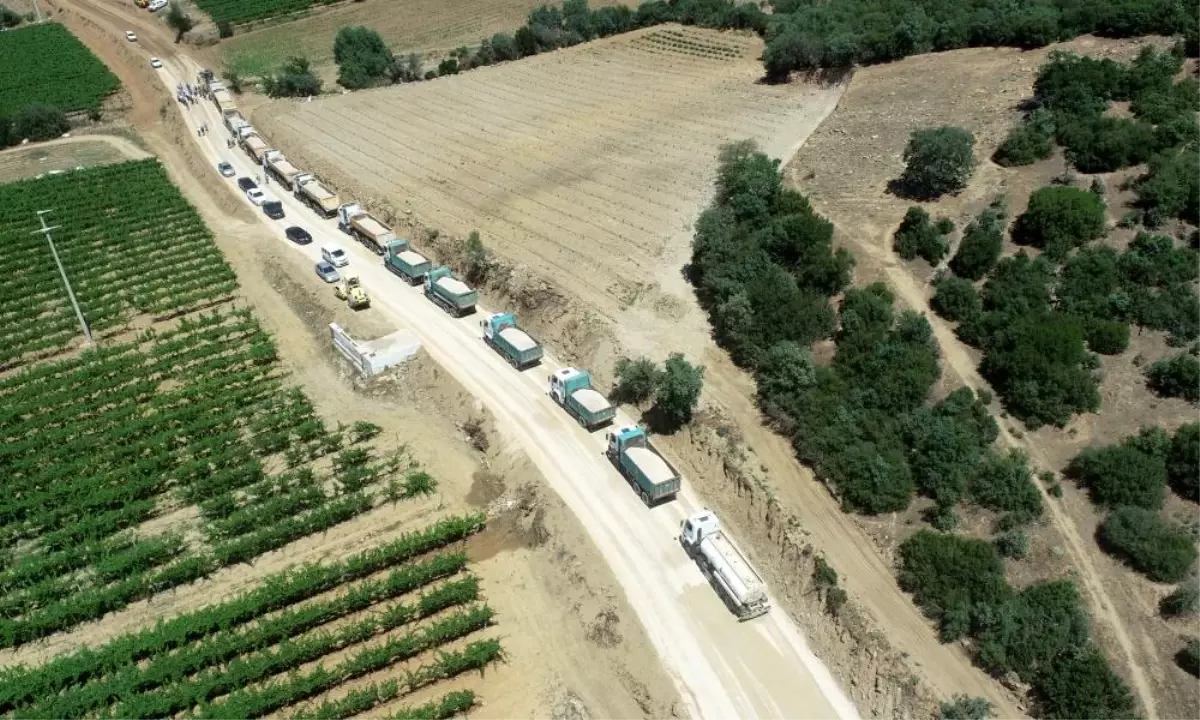 250 Kilometrelik Yol Ağı Kısa Sürede Asfaltlandı