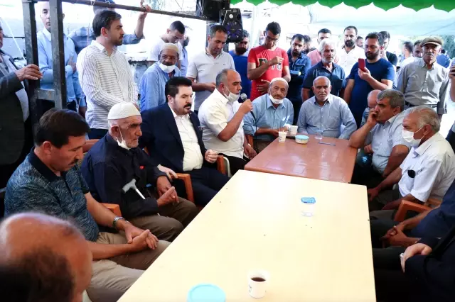 Ağrı Belediye Başkanı Sayan, Konya'da öldürülen 7 kişinin yakınlarına taziye ziyaretinde bulundu
