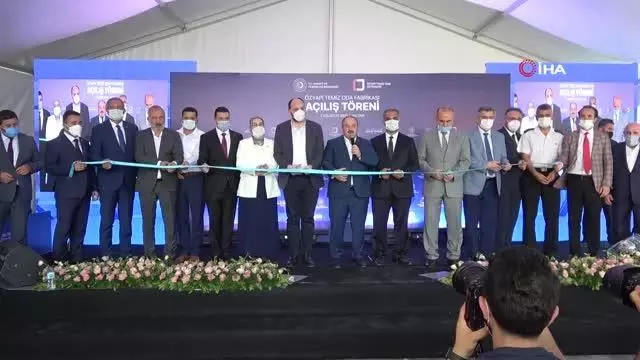Son Dakika | Bakan Varank, Yalova'da temiz oda fabrikası açtı