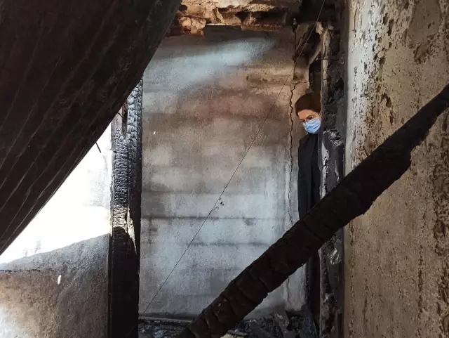 Bakan Yanık, Osmaniye'de orman yangınında zarar gören alanlarda incelemede bulundu Açıklaması