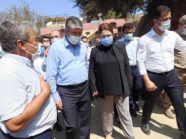 Bakan Yanık, Osmaniye'de orman yangınında zarar gören alanlarda incelemede bulundu Açıklaması