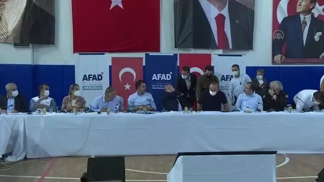 Bakanların katılımıyla orman yangınlarıyla ilgili koordinasyon toplantısı düzenlendi