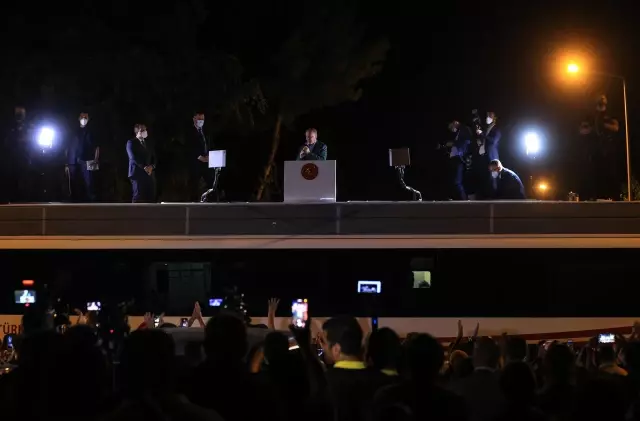 Cumhurbaşkanı Erdoğan, Marmaris'te halka hitap etti Açıklaması