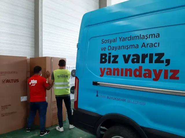 Kentler arasında zor gün dayanışması