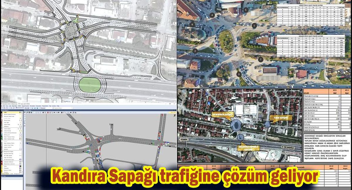 Kandıra Sapağı trafiğine çözüm geliyor