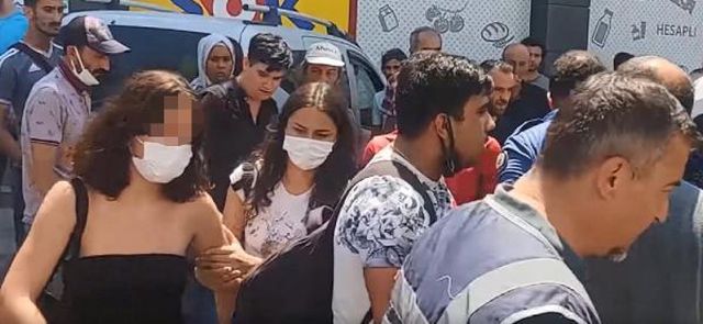 KUŞADASI'NDA TACİZ ŞÜPHELİSİNE LİNÇ GİRİŞİMİ