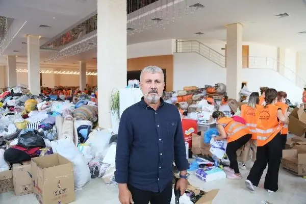 ÜLKENİN HER TARAFINDAN YARDIM YAĞIYOR