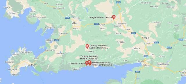 Milas'taki yangının bölgedeki termik santrallere yaklaşması panik yarattı Milas'taki yangının bölgedeki termik santrallere yaklaşması panik yarattı