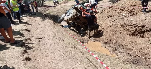 (Özel haber) 2 bin 500 nüfuslu Dodurga'da Off-Road heyecanı yaşandı