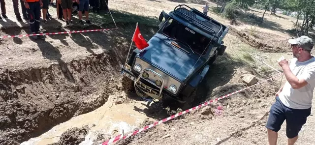 (Özel haber) 2 bin 500 nüfuslu Dodurga'da Off-Road heyecanı yaşandı