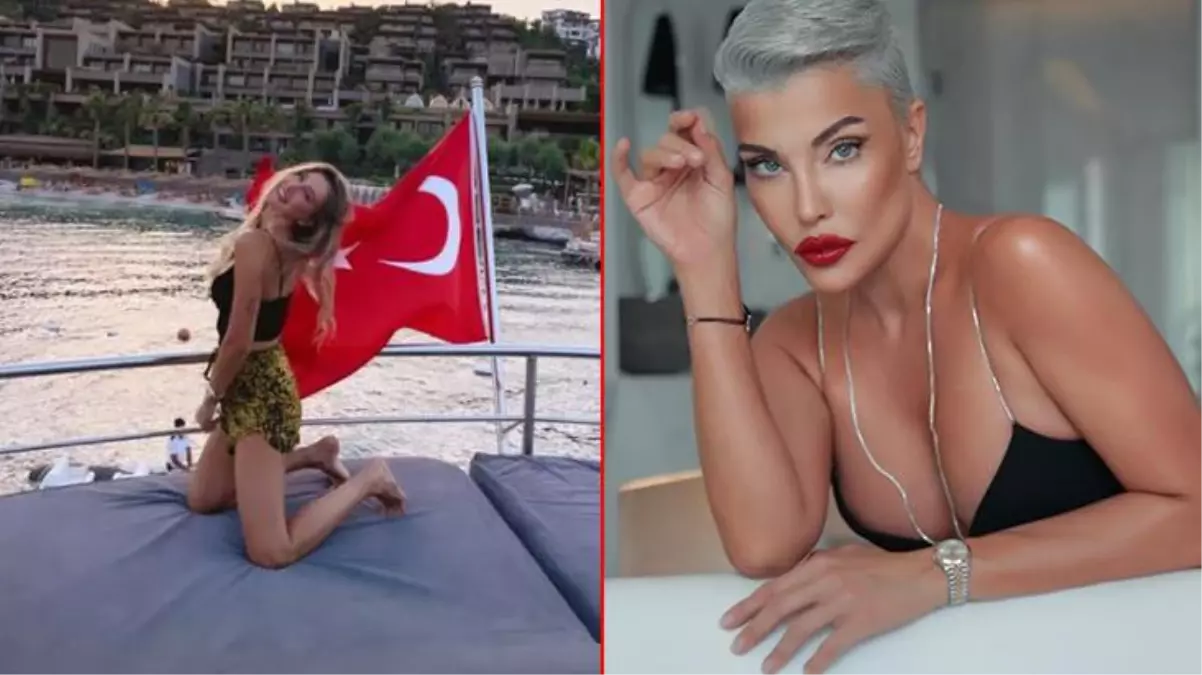 Şeyma Subaşı'nın Türk bayraklı paylaşımına en büyük tepki Deniz Akkaya'dan geldi