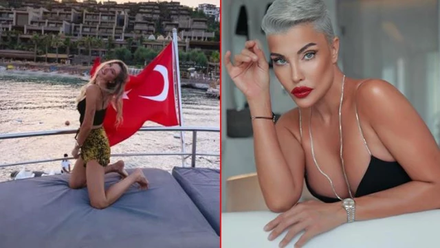Şeyma Subaşı'nın Türk bayraklı paylaşımına en büyük tepki Deniz Akkaya'dan geldi