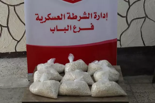 Suriye'nin kuzeyinde 100 bin uyuşturucu hap ele geçirildi