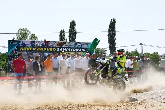 Süper Enduro heyecanı İznik'te başladı