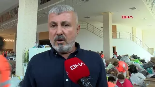 ÜLKENİN HER TARAFINDAN YARDIM YAĞIYOR