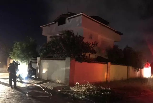 Son Dakika | Villada çıkan yangın söndürüldü