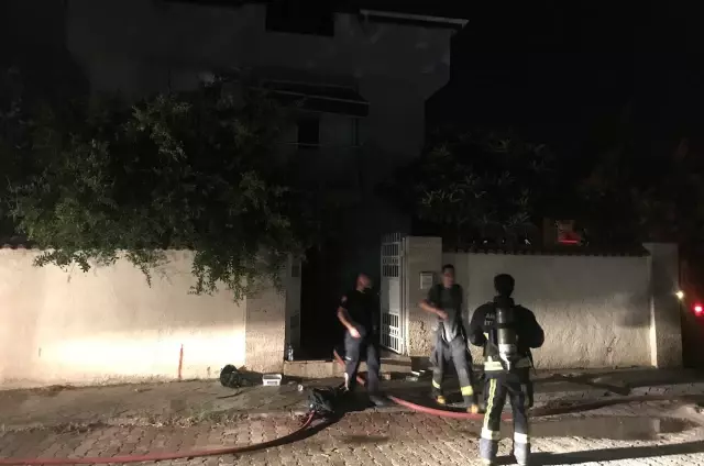 Son Dakika | Villada çıkan yangın söndürüldü