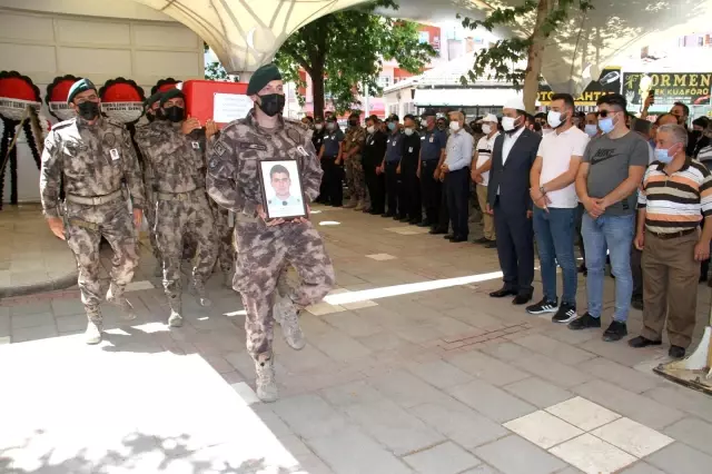 Boğularak hayatını kaybeden vazife malulü polis memuru son yolculuğuna uğurlandı