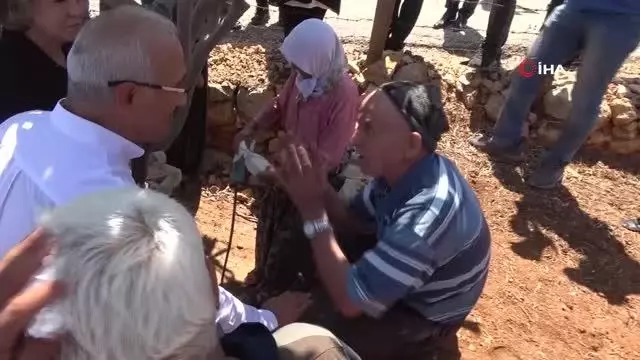 Cumhurbaşkanı Erdoğan, yangın bölgesindeki yaşlı amcayla telefonla konuştu