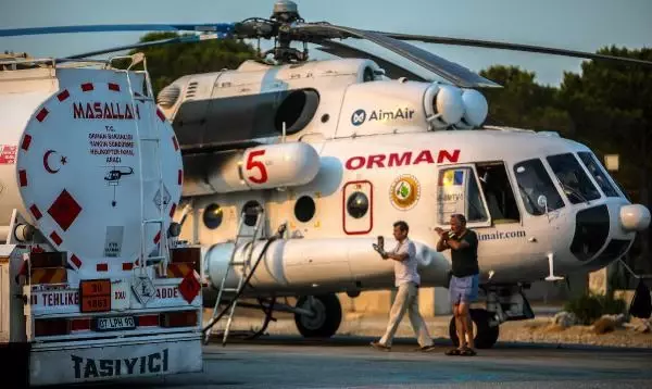 Son dakika haberleri... Manavgat'taki büyük yangın 6'ncı gününde (4)