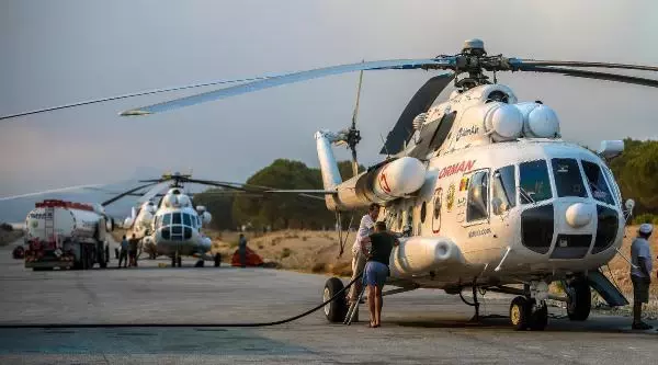 Son dakika haberleri... Manavgat'taki büyük yangın 6'ncı gününde (4)