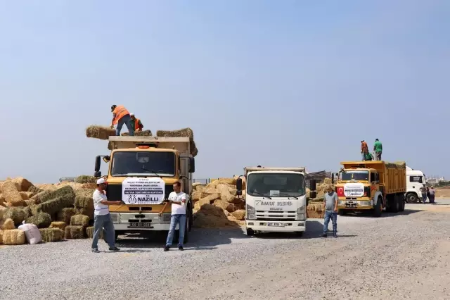 Nazilli'den toplanan yardımlar Manavgat'a ulaştı