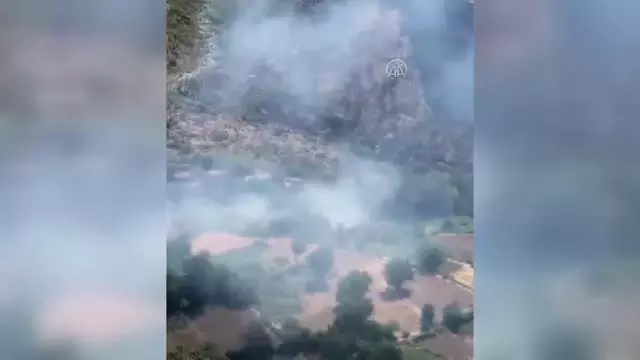 Tarım arazisinde çıkan yangın söndürüldü