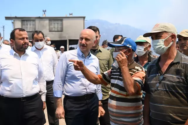 ULAŞTIRMA VE ALTYAPI BAKANLIĞI TÜM İMKANLARIYLA YANGINA MÜDAHALE EDİYOR
