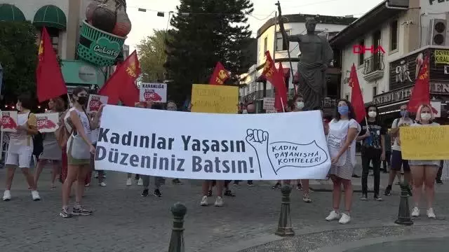 VAHŞİ CİNAYETE PROTESTO